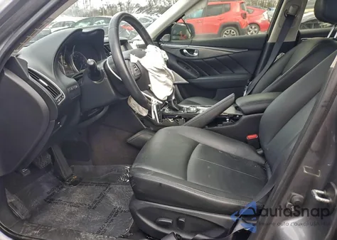 2017 Infiniti Q50 Premium z USA, uszkodzony, nr VIN JN1EV7AR9HM833820